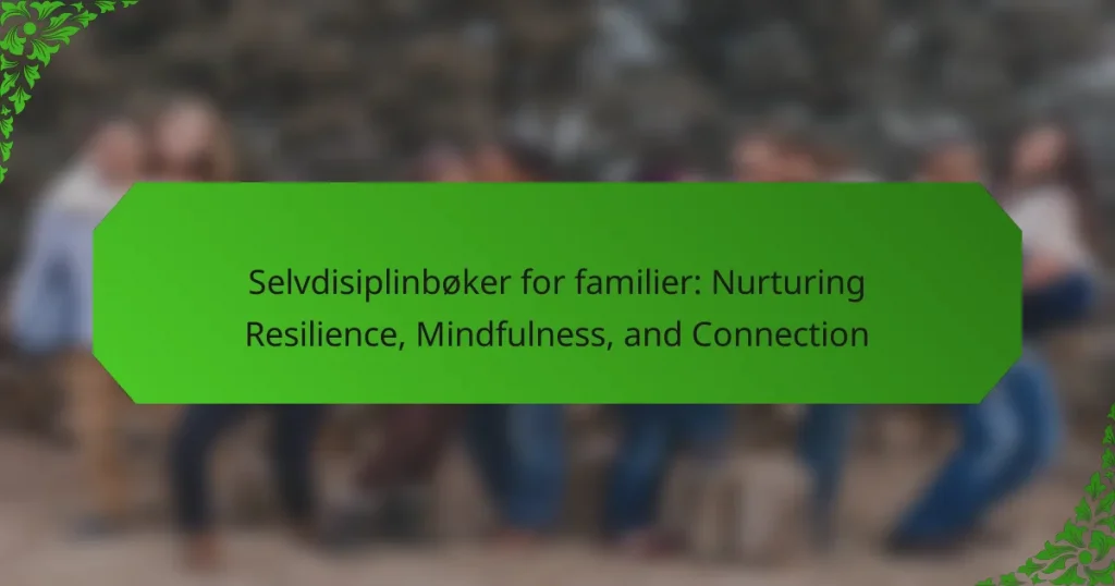Selvdisiplinbøker for familier: Nurturing Resilience, Mindfulness, and Connection